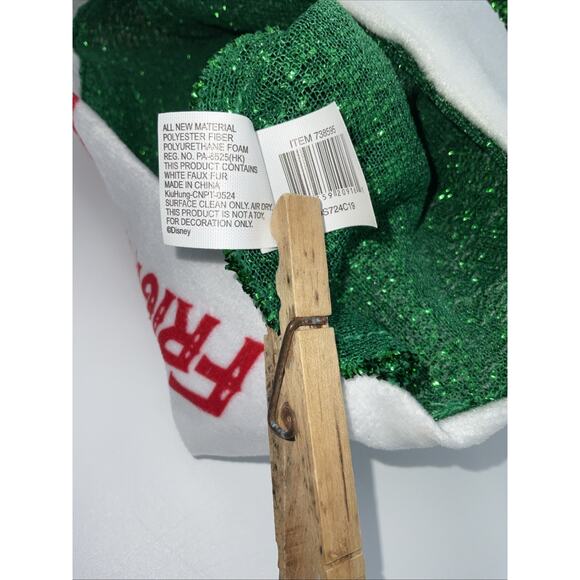 Frightfully Festive Nightmare Before Christmas Jack and Sally Santa Hat 17” - Picture 4 of 8